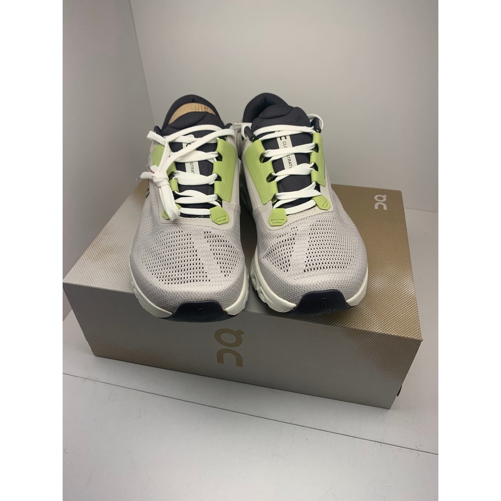 On Cloudstratus 3 Womens Running Shoes Pearl Ivory 3WD30122143 Size 9 - Picture 5 of 14